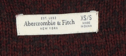 Abercrombie & Fitch Women's Brown Chunky Knit Pullover XS
