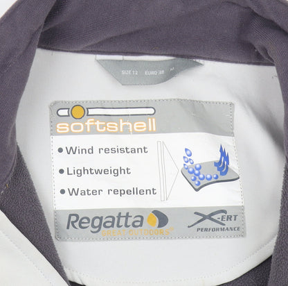 Womens UK Size 12 Regatta Grey Soft Shell