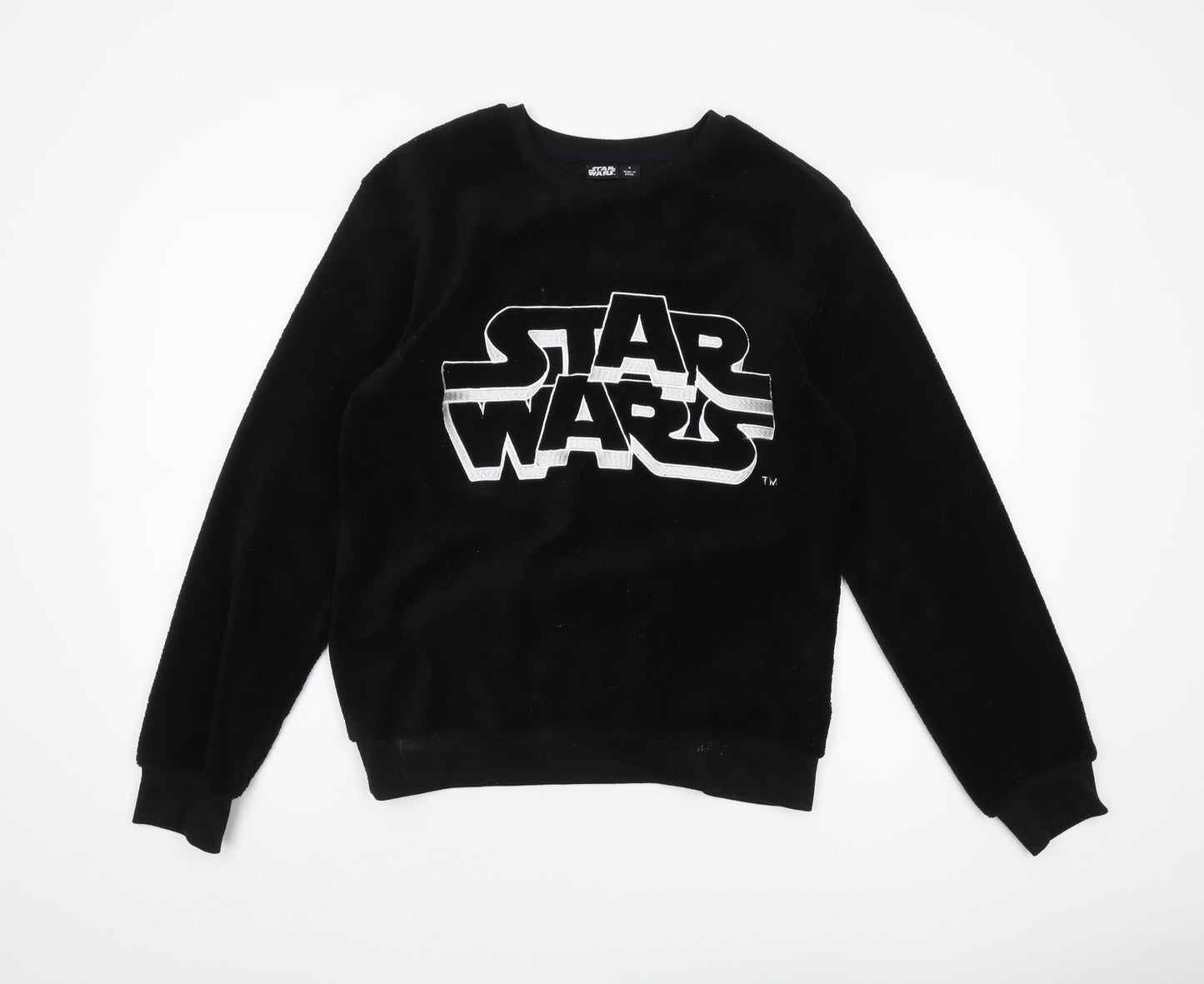 Unisex Adults UK Size S Star Wars Black Pullover Sweatshirt