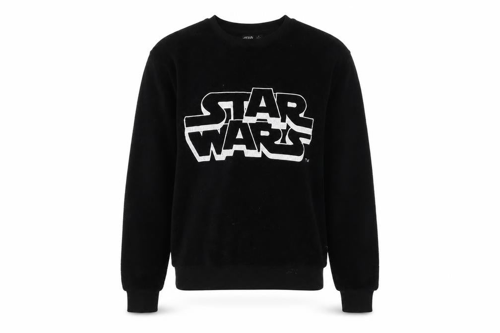 Unisex Adults UK Size S Star Wars Black Pullover Sweatshirt