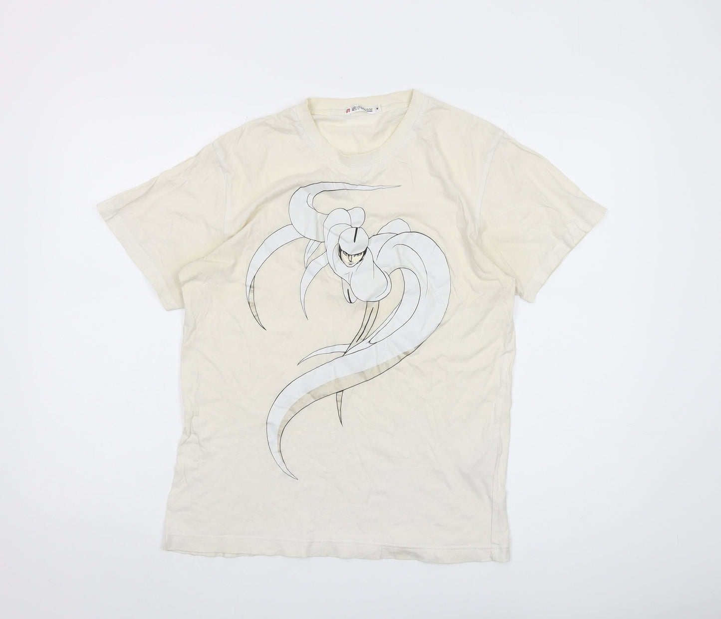 UT Men's Anime Ivory M T-Shirt Short Sleeve