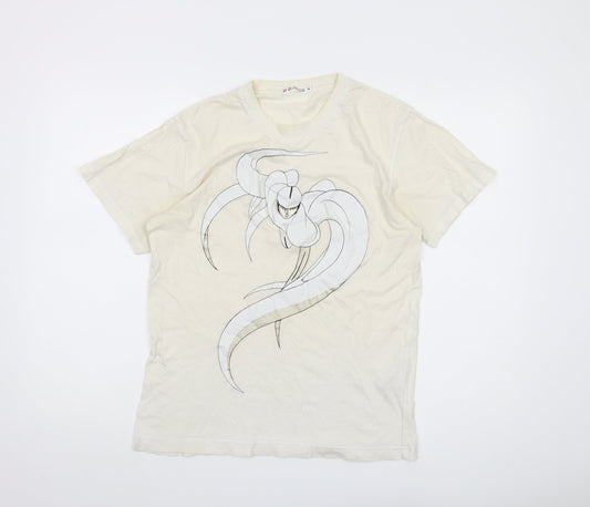 UT Men's Anime Ivory M T-Shirt Short Sleeve