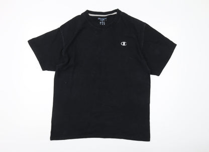 Mens UK Size L Champion Black  T-Shirt