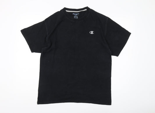 Mens UK Size L Champion Black  T-Shirt