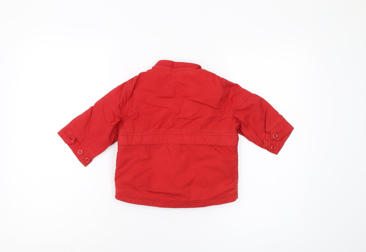 GAP Unisex Red Jacket 12-18 Months Essential Autumn Wear