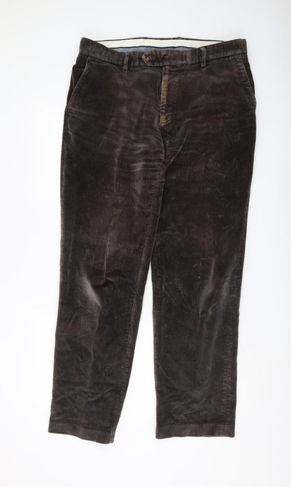 John Lewis Men's Brown Corduroy Dress Pants 36R