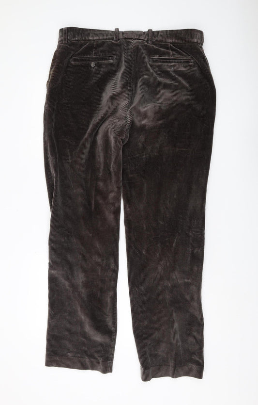 John Lewis Men's Brown Corduroy Dress Pants 36R