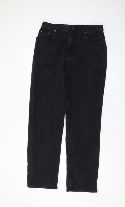 Blakes Jeans Men's Black Corduroy Trousers, Size M