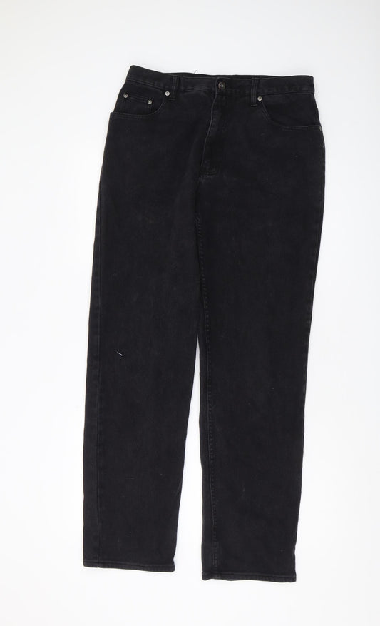 Blakes Jeans Men's Black Corduroy Trousers, Size M