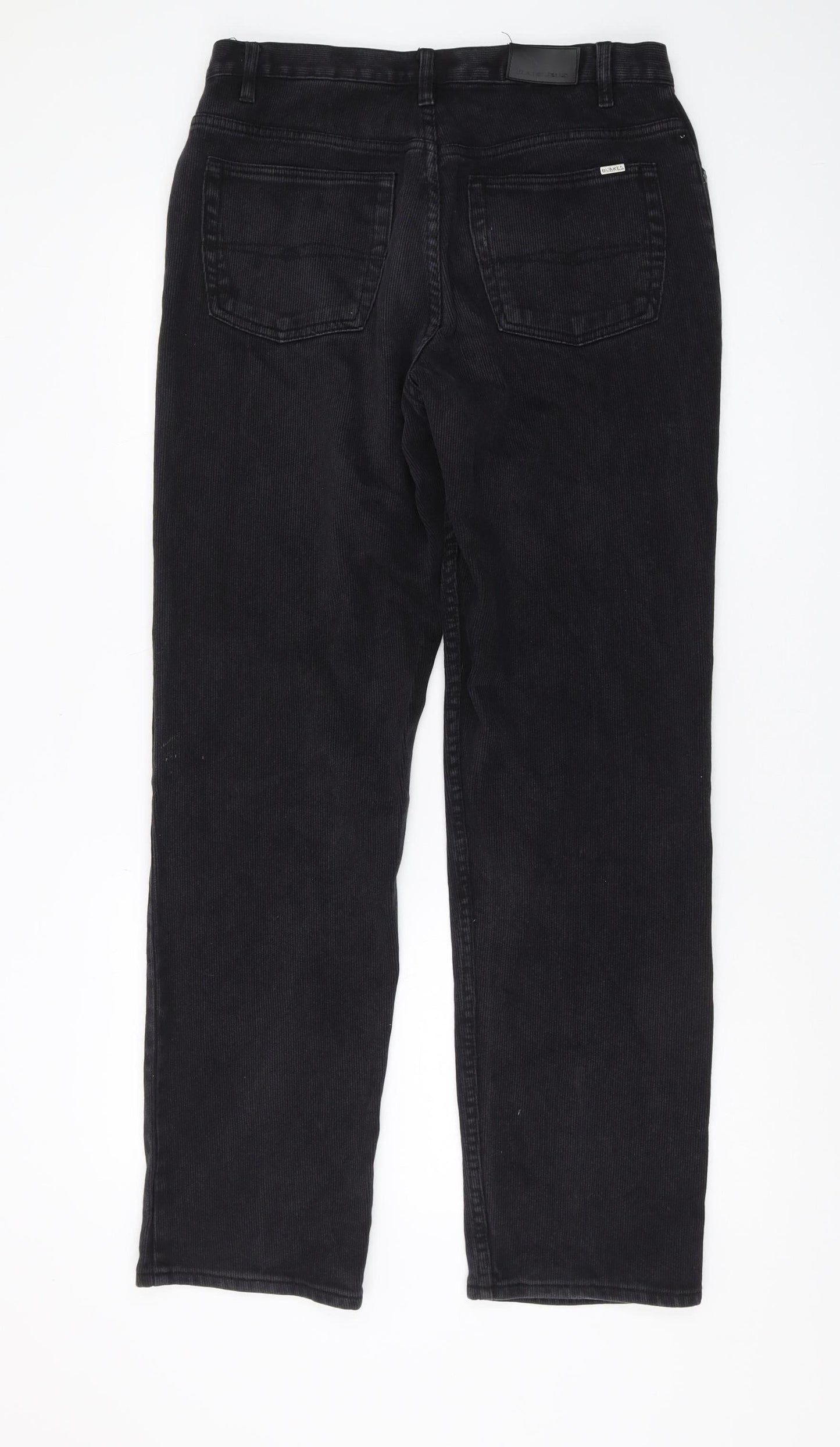 Blakes Jeans Men's Black Corduroy Trousers, Size M