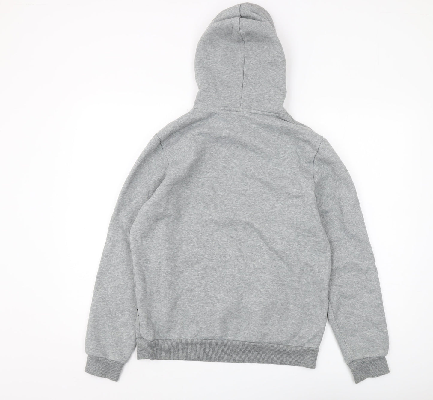 Mens UK Size S PUMA Grey Pullover Hoodie