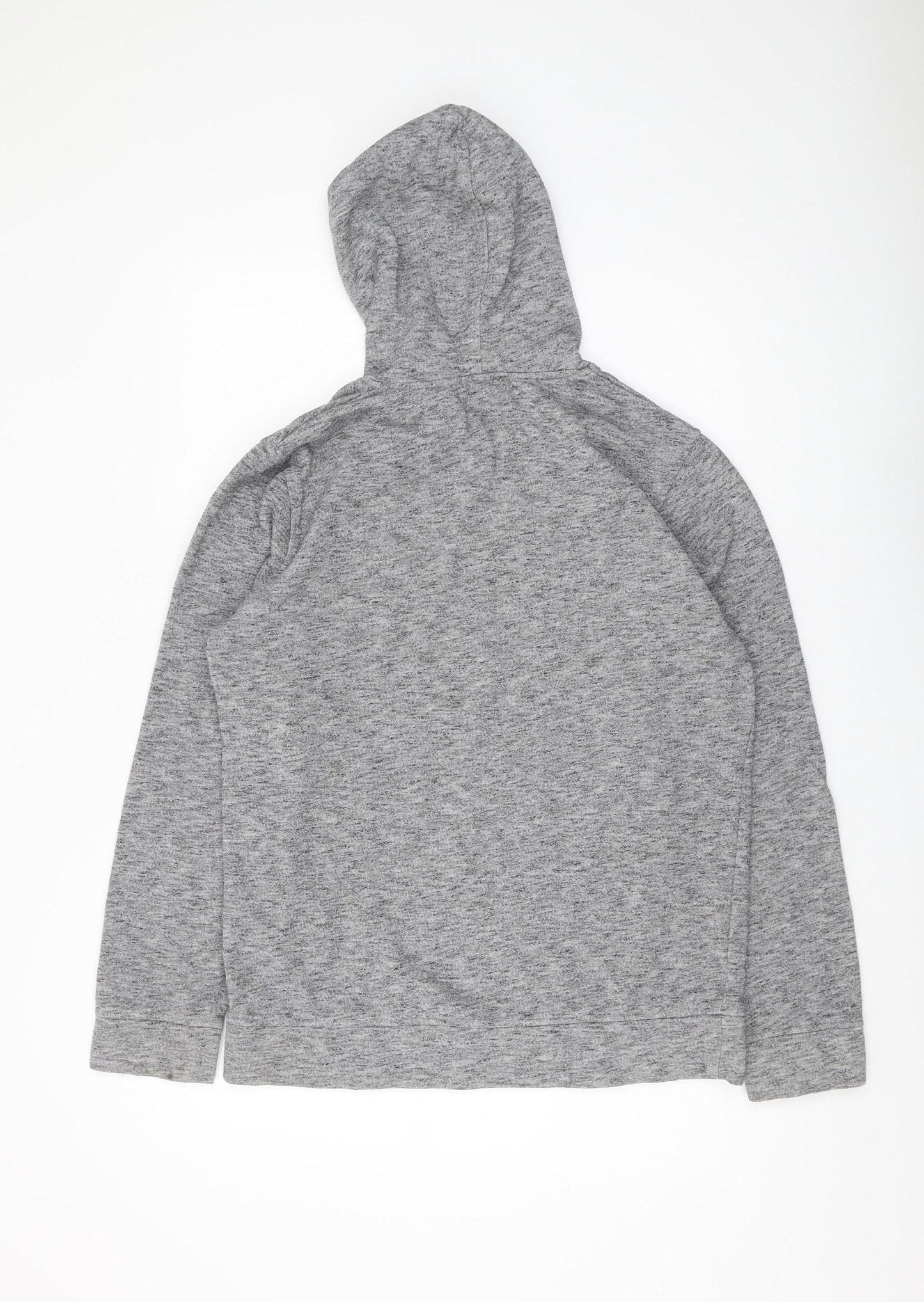 Mens UK Size L JACK & JONES Grey Pullover Hoodie