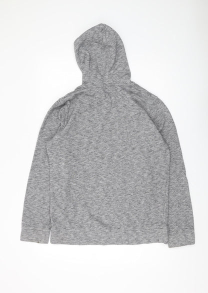 Mens UK Size L JACK & JONES Grey Pullover Hoodie