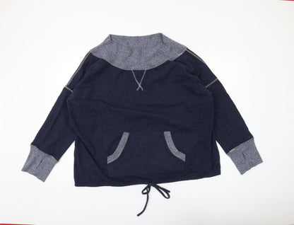 Suzanne Betro Women's Grey Pullover Sweatshirt XS
