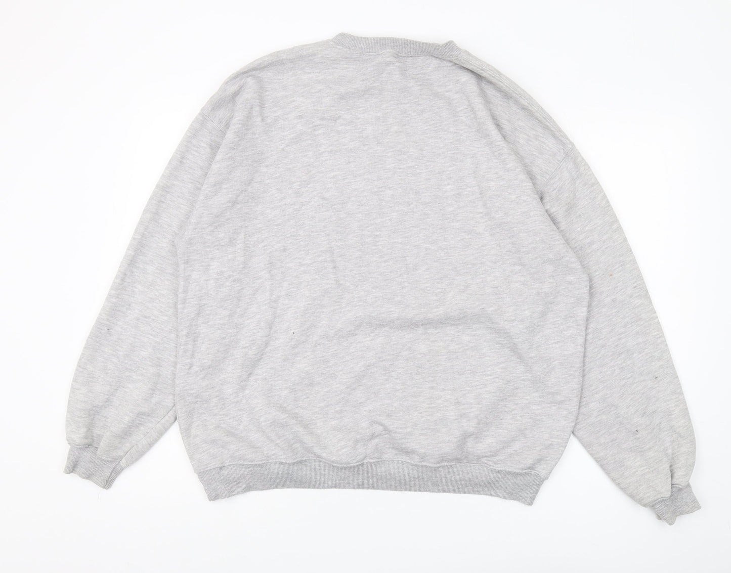 Unisex Adults UK Size M Keith Haring Grey Pullover Sweatshirt