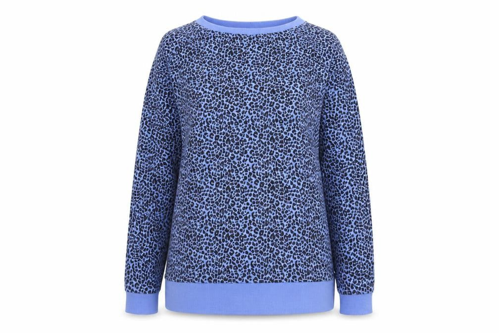 Womens UK Size 10 John Lewis & Partners Blue Pullover Sweatshirt