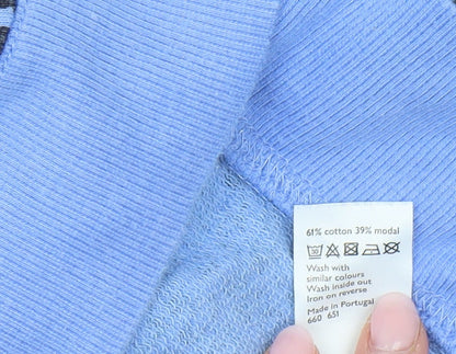 Womens UK Size 10 John Lewis & Partners Blue Pullover Sweatshirt