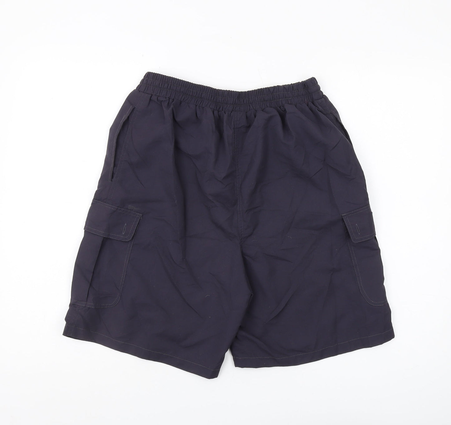 La Reine Men's Black Cargo Shorts M/L