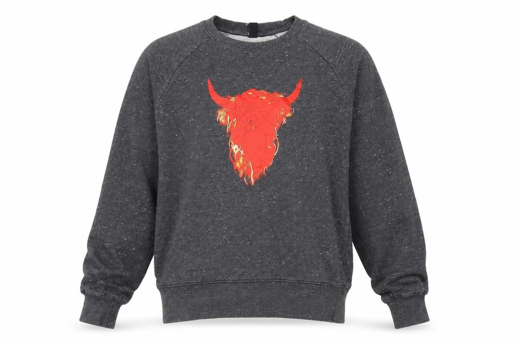 Mens UK Size S Earth Positive Grey Pullover Sweatshirt