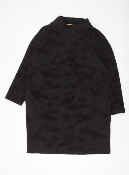 White Stuff Women's Black Size 14 Floral Dress