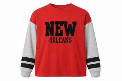 Mens UK Size L Genetic Apparel Red Pullover Sweatshirt