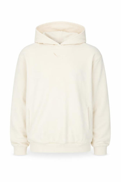 Mens UK Size M ellesse Beige Pullover Hoodie