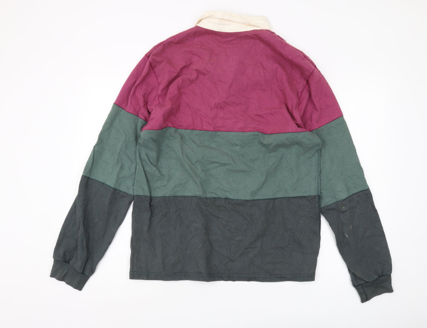 Urban Outfitters Men's Multicoloured M Polo Colourblock Style