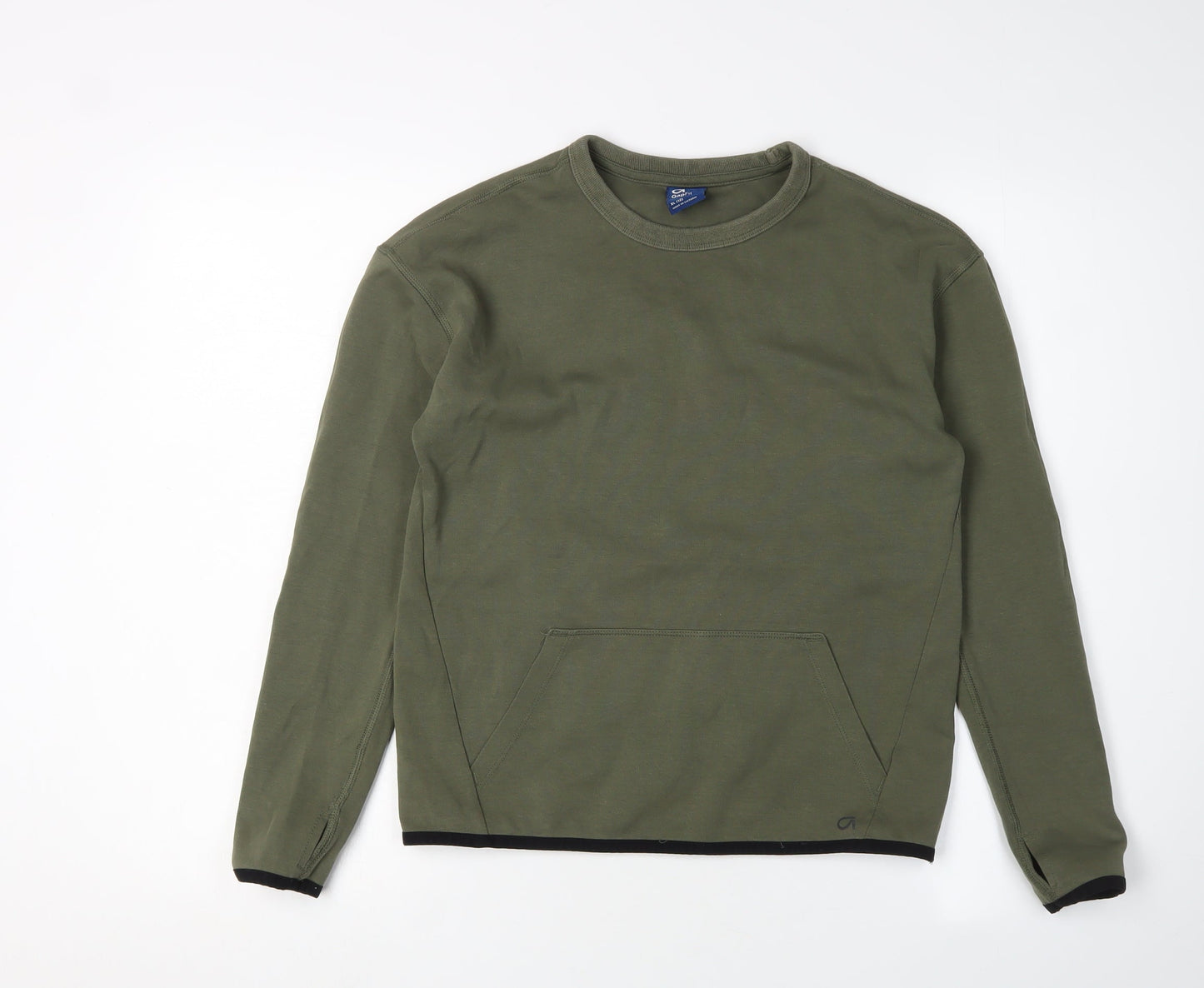 GapFit Boys Green XL Crew Neck Pullover Sweatshirt