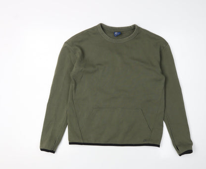 GapFit Boys Green XL Crew Neck Pullover Sweatshirt