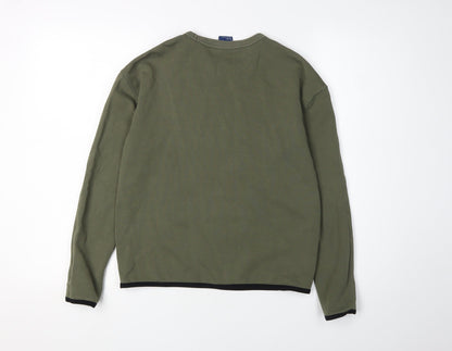 GapFit Boys Green XL Crew Neck Pullover Sweatshirt