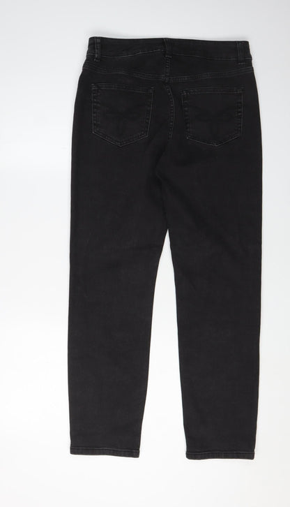 Ted Baker Women's Black Slim Straight Jeans