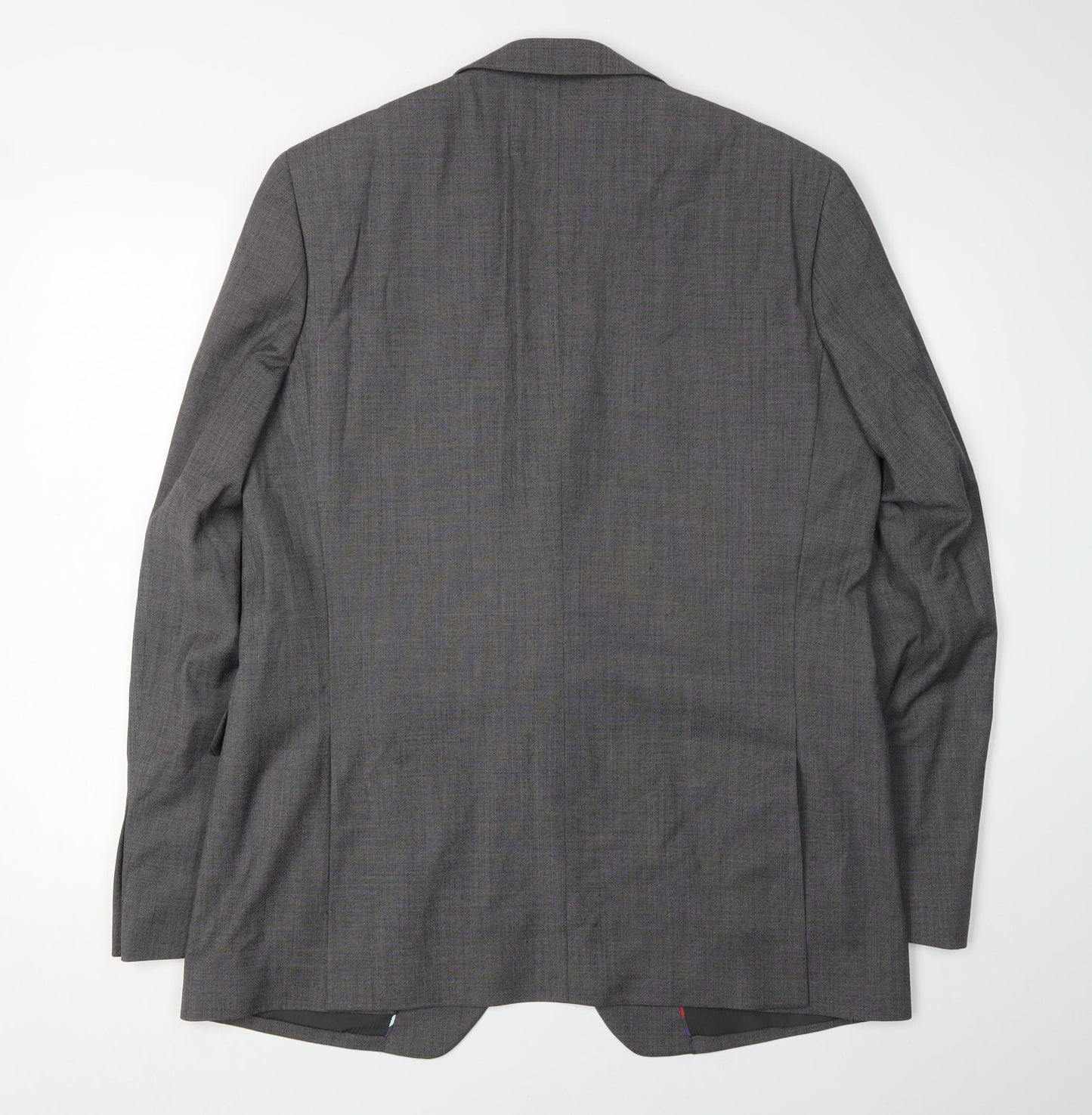 Mens UK Size 42 Jeff Banks Regular Grey Suit Jacket