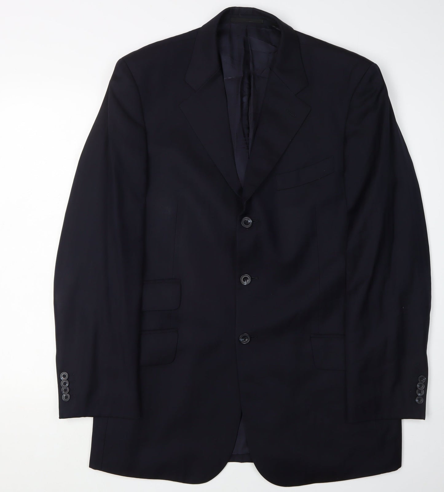 Mens UK Size 41 T.M.Lewin Regular Blue Suit Jacket