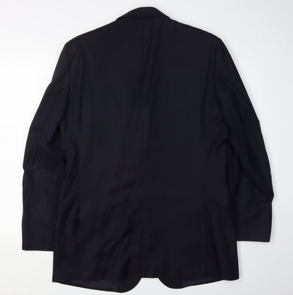 Mens UK Size 41 T.M.Lewin Regular Blue Suit Jacket
