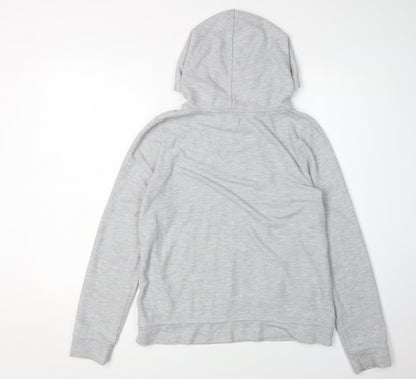 Fatface Women's Grey Lounge Set Size 10 Hooded Jersey