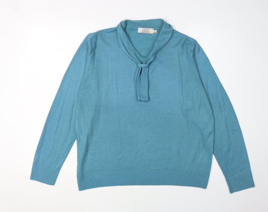 Honor Millburn Women's Blue Pullover Jumper M