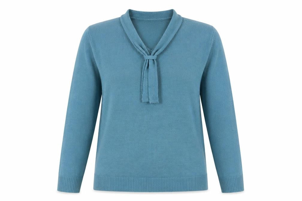 Womens UK Size M Honor Millburn Blue Pullover Jumper