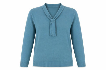 Womens UK Size M Honor Millburn Blue Pullover Jumper