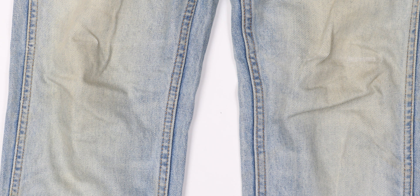 Jack & Jones Men's Light Blue Straight Jeans