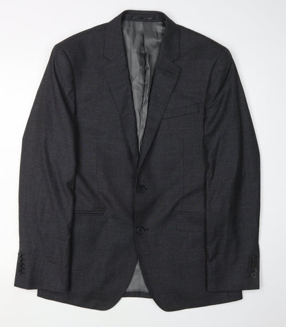 Mens UK Size 38 T.M.Lewin Regular Grey Suit Jacket