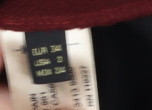 Massimo Dutti Women's Red Midi Pencil Skirt Size 6