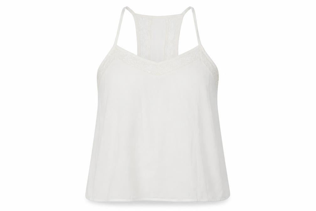 Womens UK Size 12 JDY White Camisole Tank