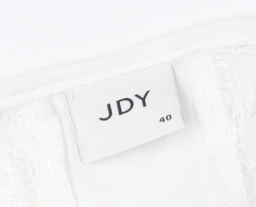 Womens UK Size 12 JDY White Camisole Tank