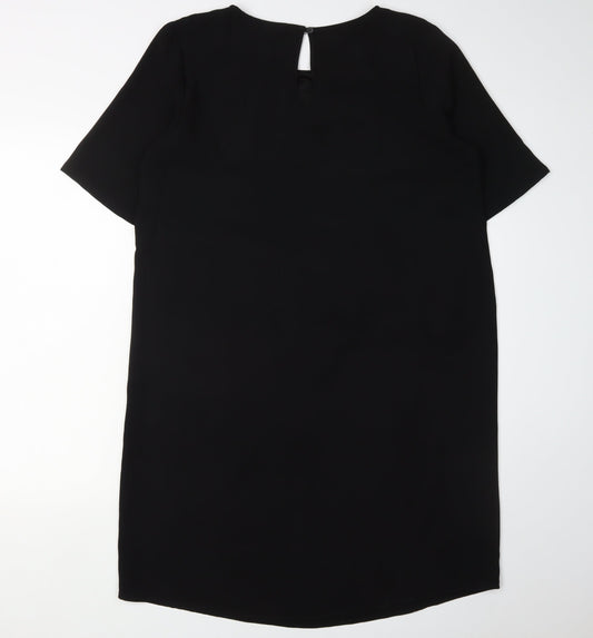 Jacqueline de Yong Women's Black Shift Dress Size 10
