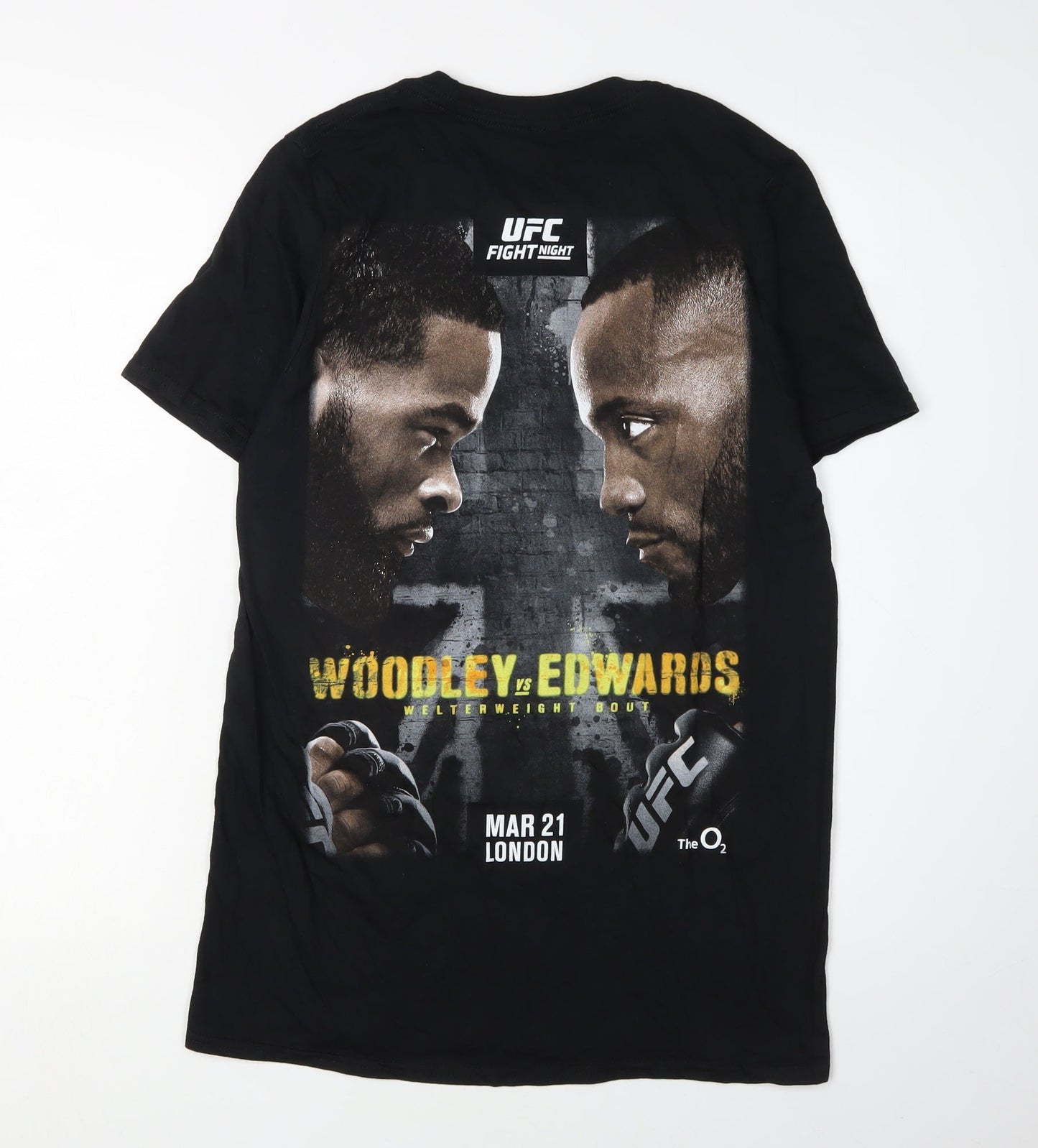 UFC Men's Black Sports T-Shirt - Size S
