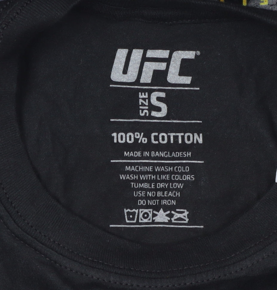 UFC Men's Black Sports T-Shirt - Size S