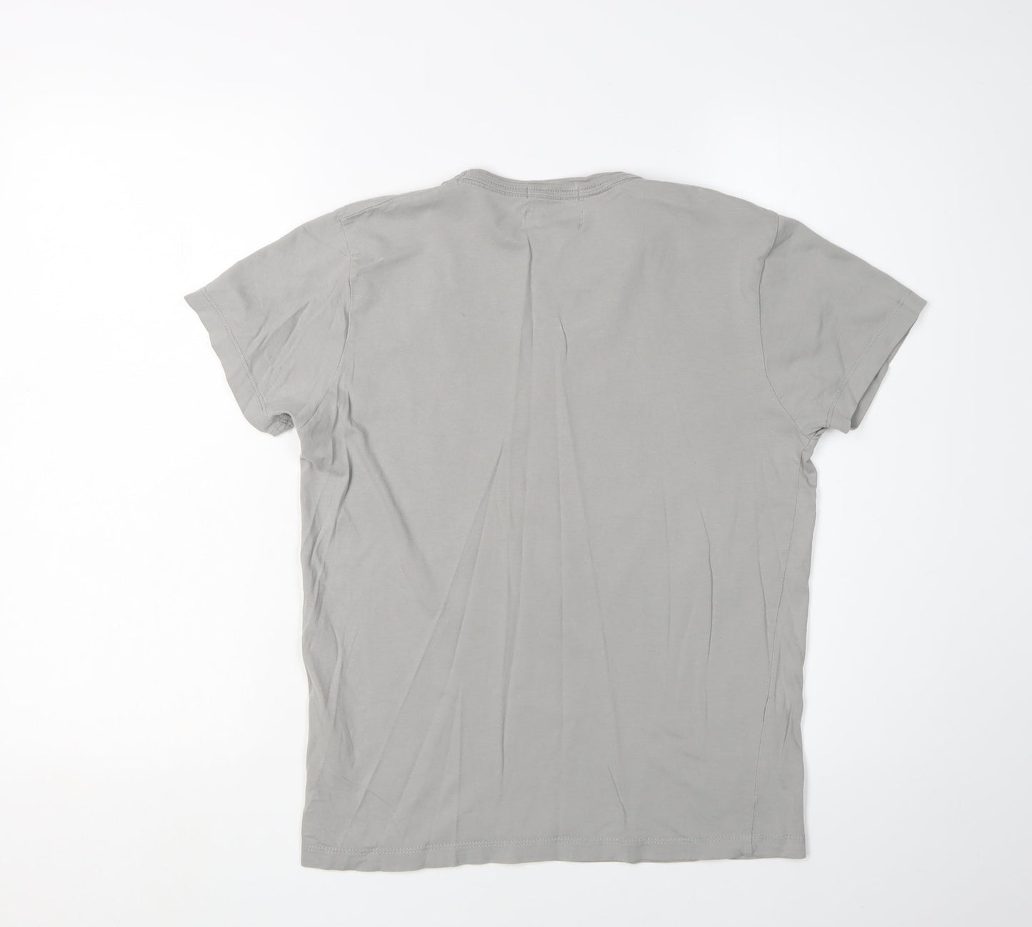 Mens UK Size S JACK & JONES Grey  T-Shirt