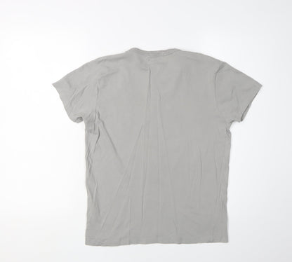 Mens UK Size S JACK & JONES Grey  T-Shirt