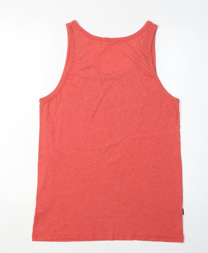 Unisex Adults UK Size S G-Star Red Basic Tank