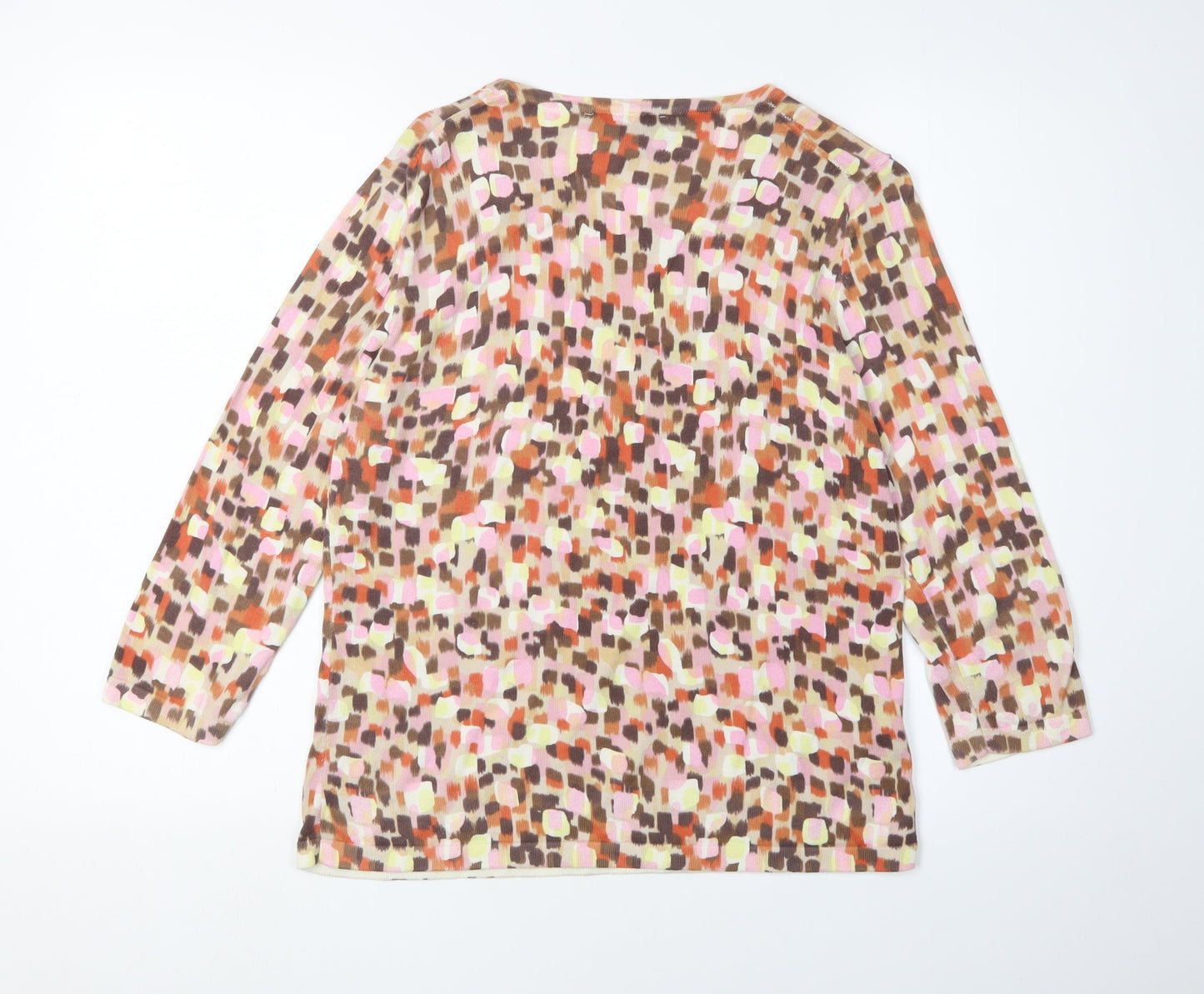 Womens UK Size M Viyella Multicoloured Pullover Jumper